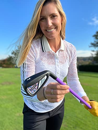 Lag Shot Lady 7 Iron - Golf Swing Trainer Aid, Named Golf Digest's Editors' Choice Best Swing Trainer of The Year! #1 Golf Training Aid of 2022, Free Video Series with PGA Teacher of The Year!