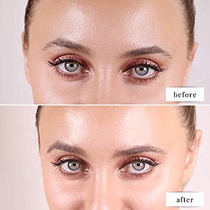 Eyebrow Gel and Brow Filler: Elizabeth Mott Queen of the Fill Gel Makeup with Brush to Fill In Eyebrows and Cover Gray Hairs - Cruelty Free Cosmetics Products - 4g