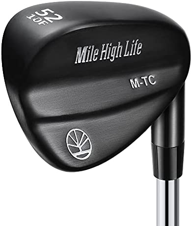 Mile High Life | Entry Level Golf Sand Wedge Sets | Golf Gap Wedge Sets | Lob Wedge Golf Clubs for Men & Women | 50/52/54/56/58/60 Right Handed
