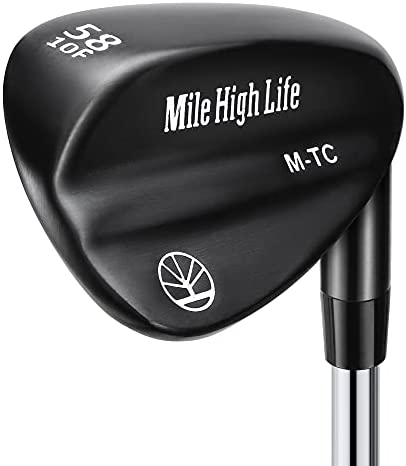 Mile High Life | Entry Level Golf Sand Wedge Sets | Golf Gap Wedge Sets | Lob Wedge Golf Clubs for Men & Women | 50/52/54/56/58/60 Right Handed