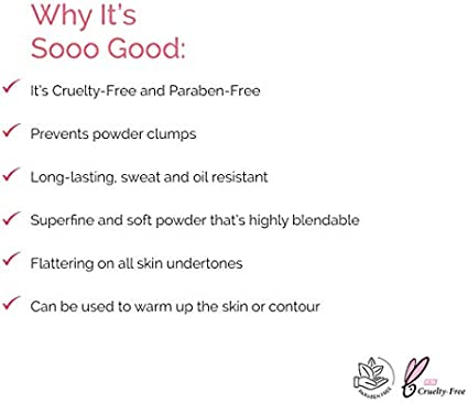 Elizabeth Mott Bronzer Face Powder for Contour and Sculpting - Cruelty-Free