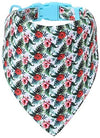 Mile High Life | Seasonal Floral Celebration Collection | Soft Poly Cotton Fabric | Girl Dog Collars | Bandana Collar