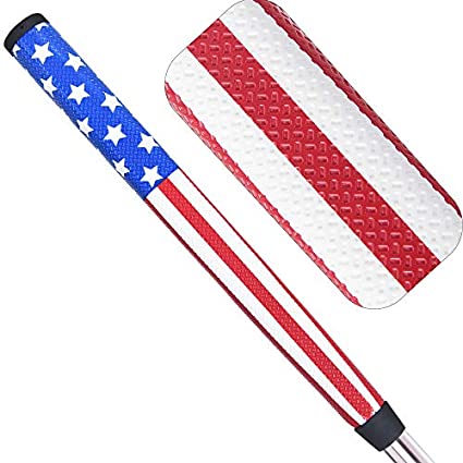 Mile High Life | Oversized Golf Putter Grip |  Mid Size Non-Slip Putter Grip | Lightweight Pistol Shape Tacky Putter Grip | Comfort Feel and Soft Push | 10.50" Long