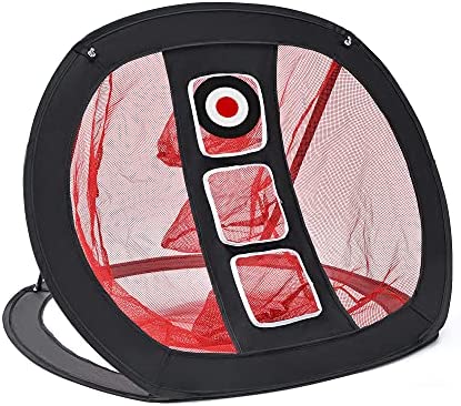 Mile High Life | Golf Chipping Net | Golf Practice Net for Backyard | Outdoor Indoor Golf Hitting Nets | Golfing Target Net | Golf Accessories for Men and Women