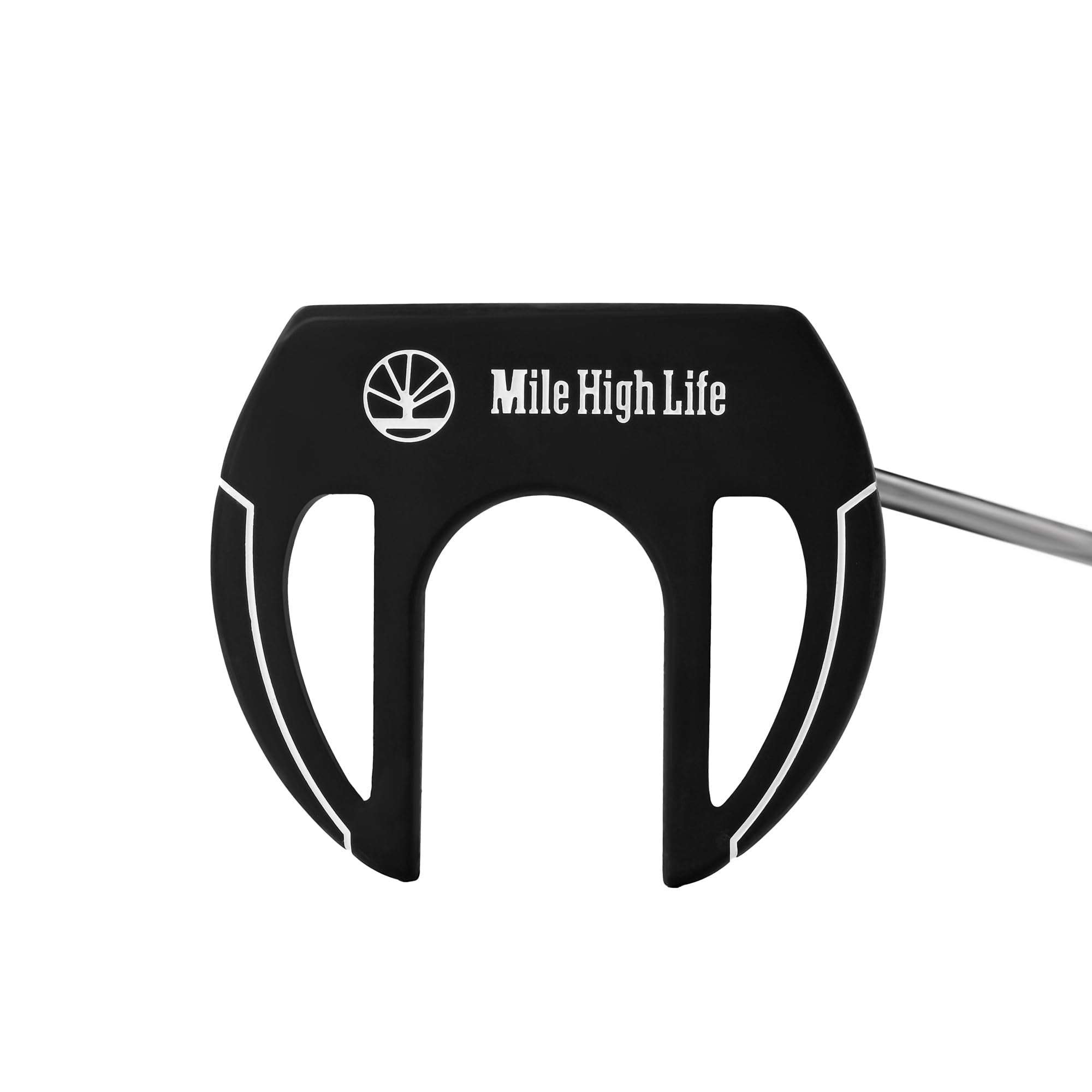 Mile High Life | Men’s Golf Putter with Premium Grip | Right Handed Putters with Aim Line | Mallet Putter for Entry Level Golfer | Value Alternative to Major Brands