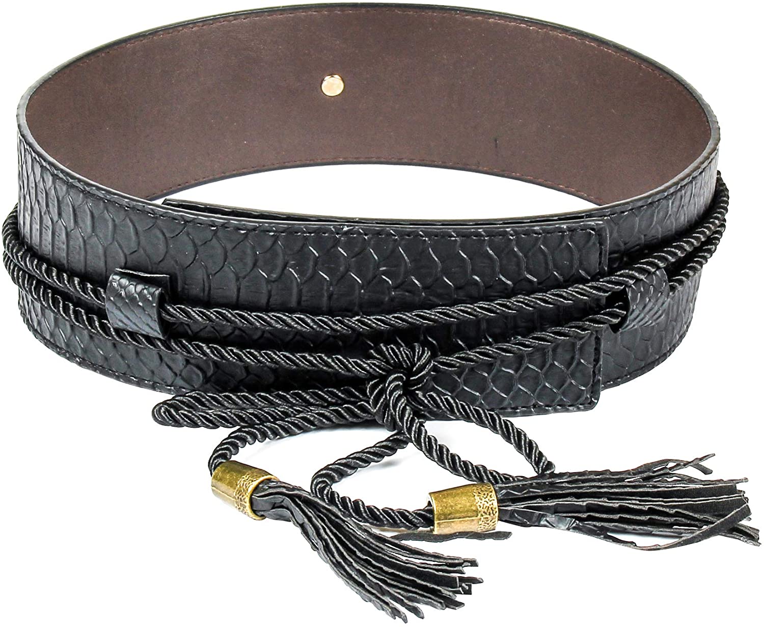 Mveomtd Women's Leather Waist Belt
